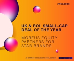 We are winners! UK & ROI Small-Cap Deal of the Year